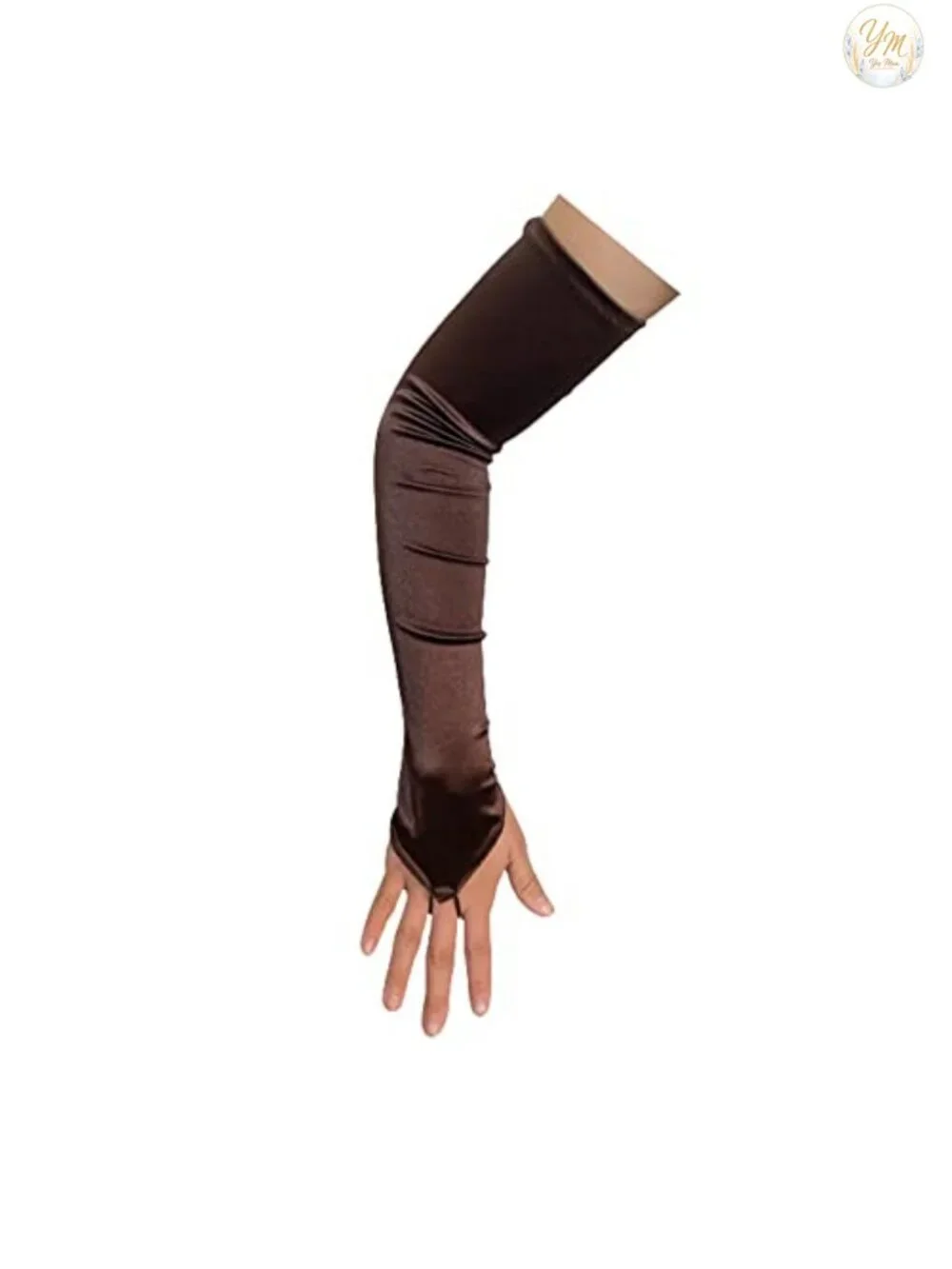 23 inch Long Bridal Satin Gloves Over the Elbow for Wedding Prom Party